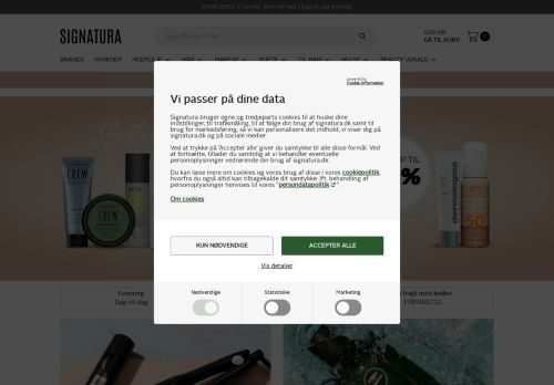 Screenshot af Signatura