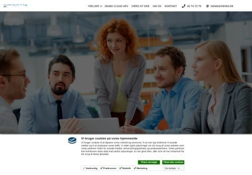 Screenshot af Sikma Consult