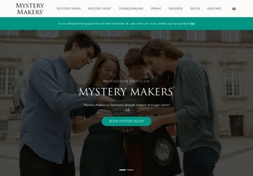 Forsiden af Mystery Makers