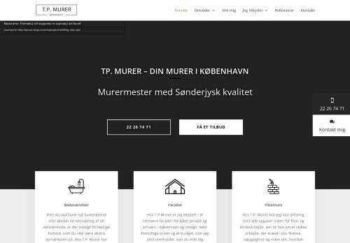 Screenshot af T. P. Murer