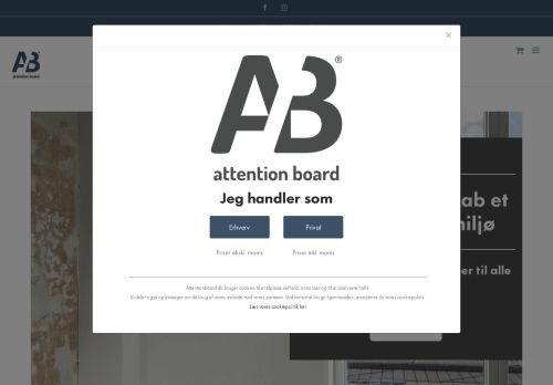 Screenshot af Attention Group A/S