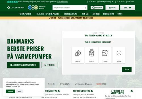 Screenshot af Coolenergi ApS