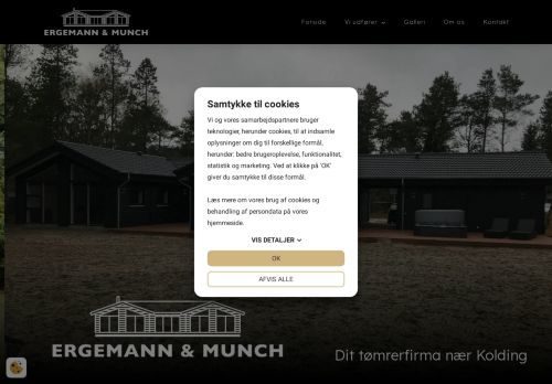 Forsiden af Ergemann & Munch ApS