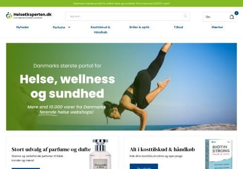 Forsiden af HelseEksperten.dk