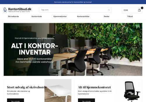Screenshot af Kontortilbud.dk