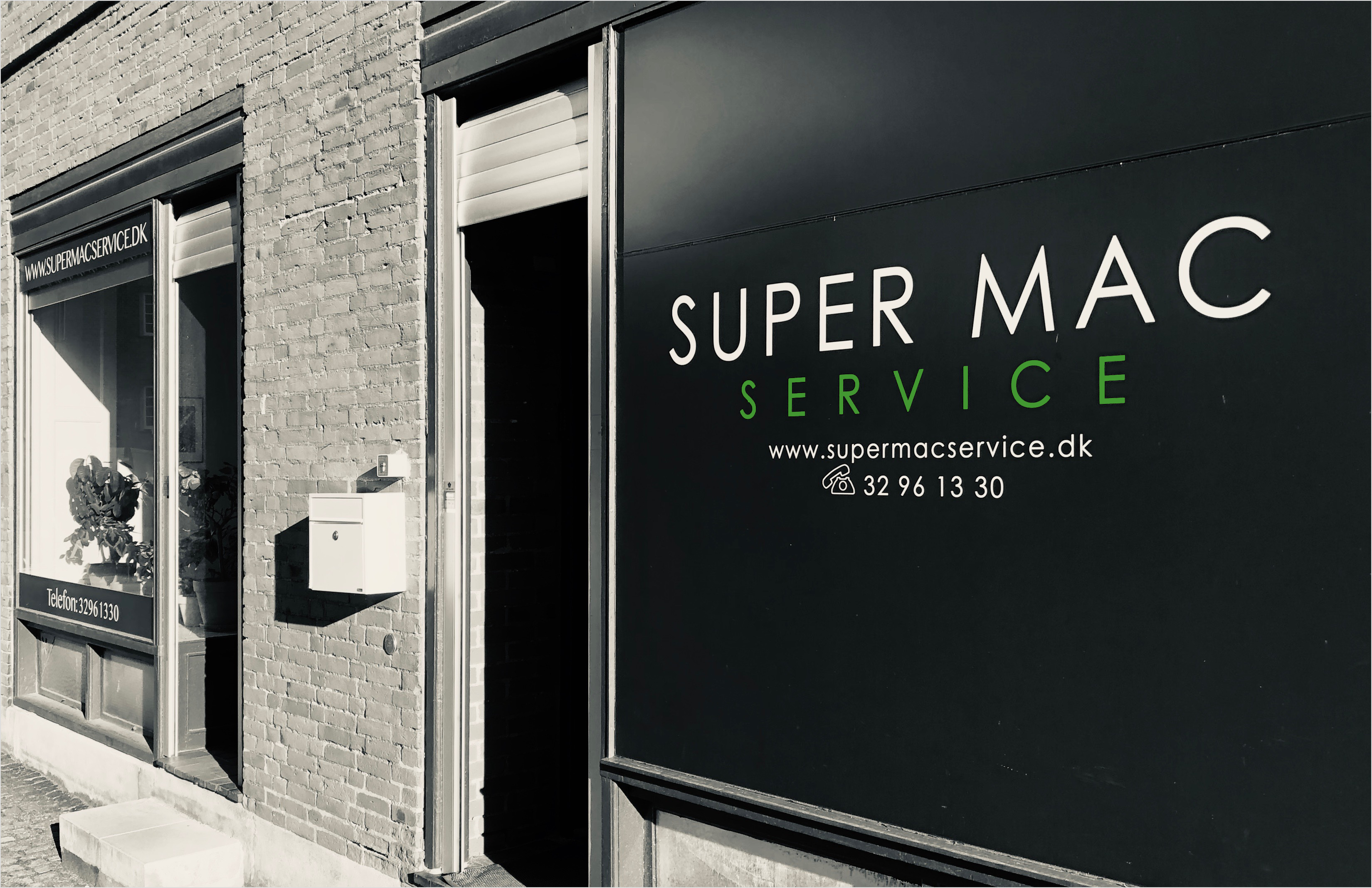 Forsiden af Super Mac Service