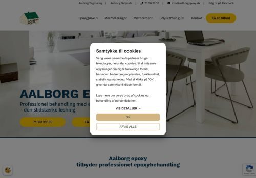 Forsiden af Aalborg Epoxy