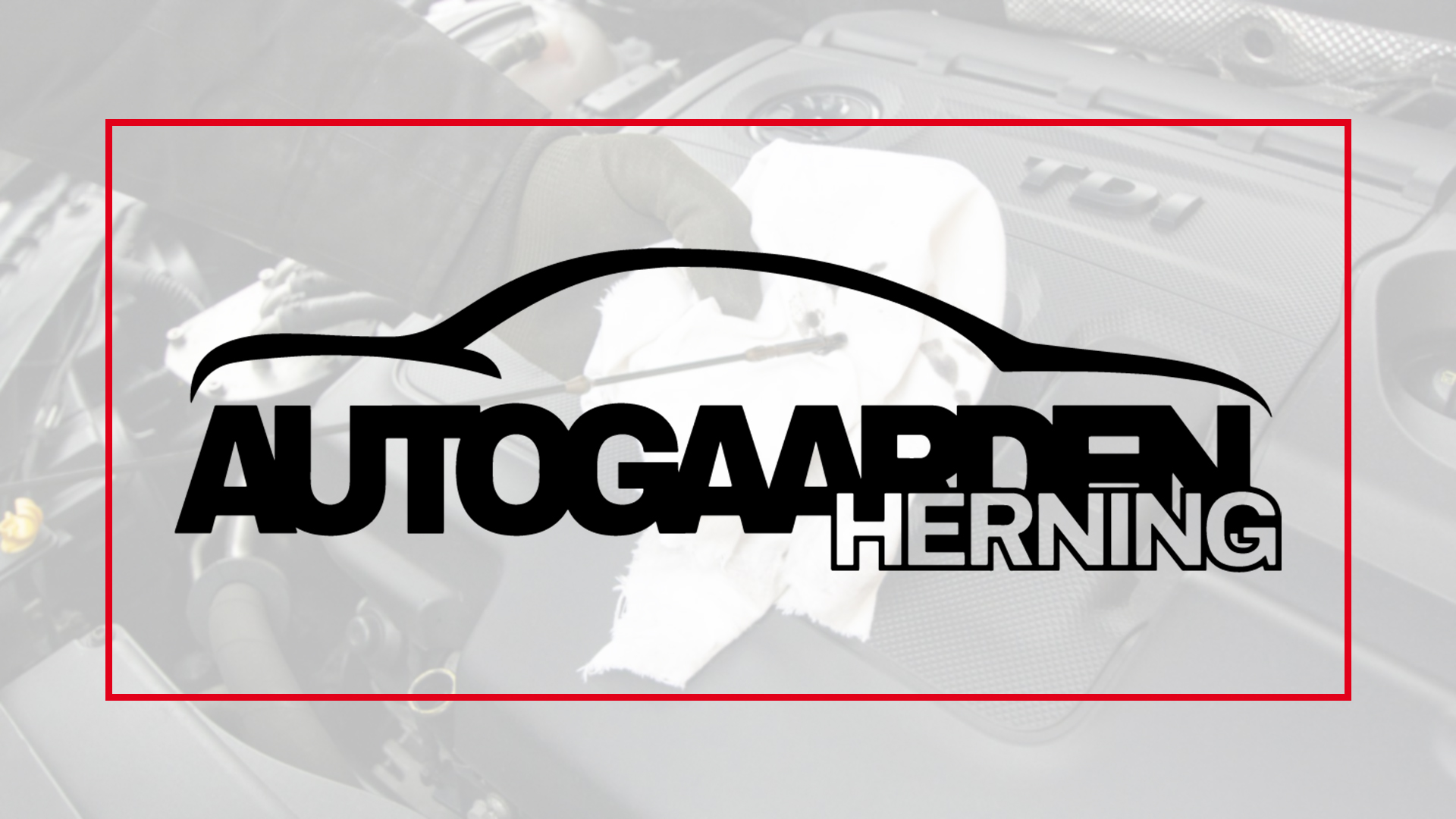 Forsiden af Autogaarden Herning