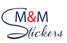 Logo: M&M Stickers